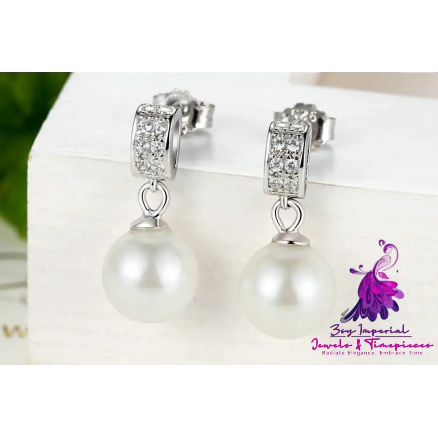 Shell Pearl Earrings