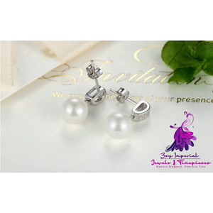 Shell Pearl Earrings