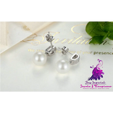 Shell Pearl Earrings