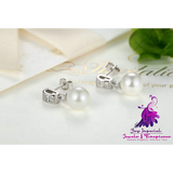 Shell Pearl Earrings