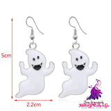 Halloween Series Earrings Horror Funny Personality Skull