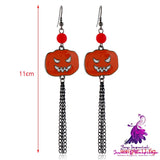 Halloween Series Earrings Horror Funny Personality Skull