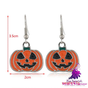 Halloween Series Earrings Horror Funny Personality Skull