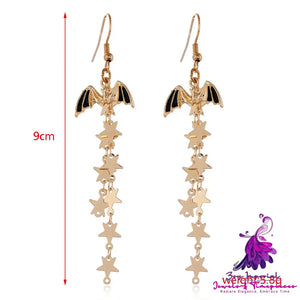 Halloween Series Earrings Horror Funny Personality Skull