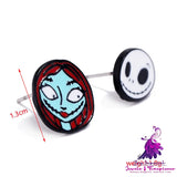 Halloween Series Earrings Horror Funny Personality Skull