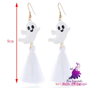 Halloween Series Earrings Horror Funny Personality Skull