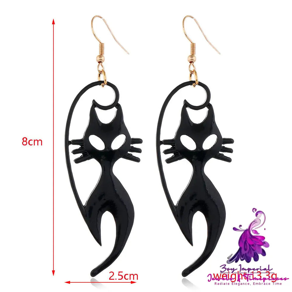 Halloween Series Earrings Horror Funny Personality Skull