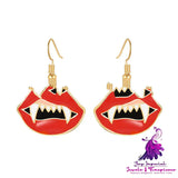 Halloween Series Earrings Funny Personality