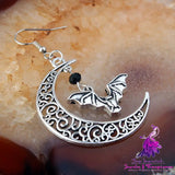 Halloween Series Funny Bat Earrings