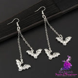 Halloween Series Funny Bat Earrings