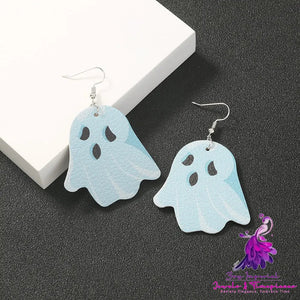 Simple Geometric Personality Halloween Earrings