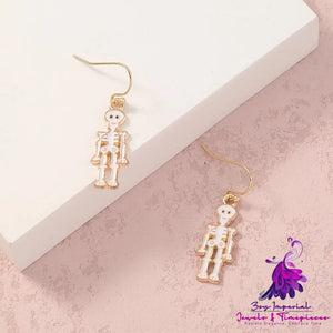 Simple Geometric Personality Halloween Earrings