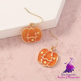 Simple Geometric Halloween Earrings