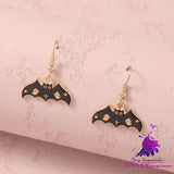 Simple Geometric Halloween Earrings