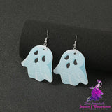 Simple Geometric Personality Halloween Earrings