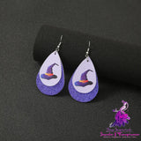 Simple Geometric Halloween Earrings