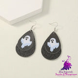 Simple Geometric Halloween Earrings