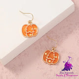 Simple Geometric Halloween Earrings