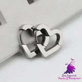 Stainless Steel Geometric Personality Trendy Earrings