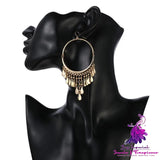 Women’s Fashion Geometric Tassel Earrings