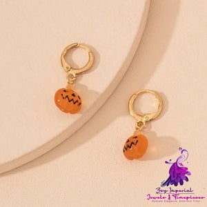 Halloween Series Ghost Skull Bat Earrings