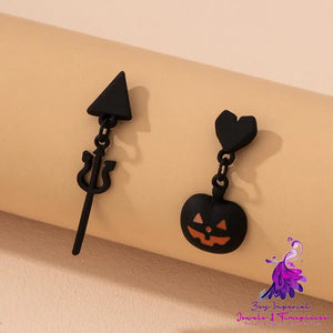 Halloween Series Ghost Skull Bat Earrings