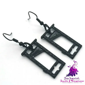 Guillotine Vintage Gothic Earrings