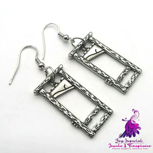 Guillotine Vintage Gothic Earrings