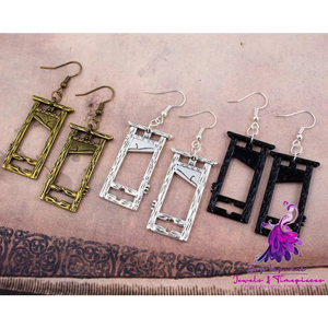 Guillotine Vintage Gothic Earrings