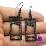 Guillotine Vintage Gothic Earrings