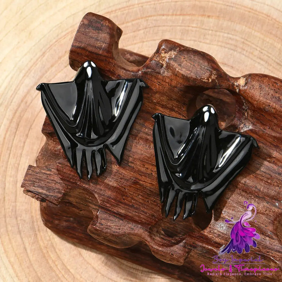 Halloween Hanging Ghost Decoration Hair Dryer Ghost Earrings