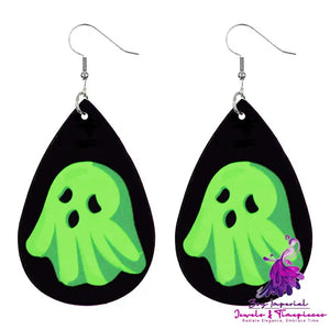 Personalized Luminous Skull Earrings