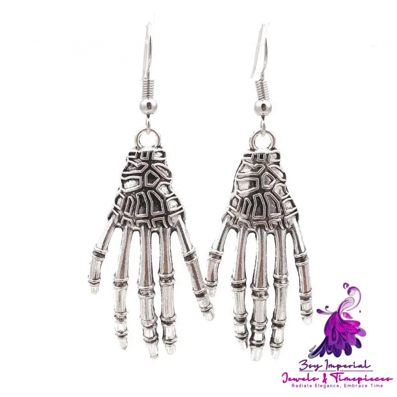 Shin Bone Halloween Earrings