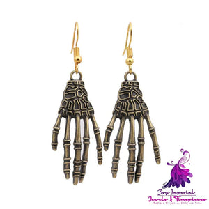 Shin Bone Halloween Earrings