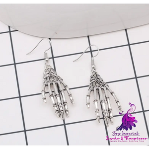 Shin Bone Halloween Earrings