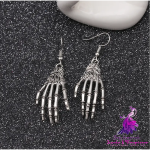 Shin Bone Halloween Earrings