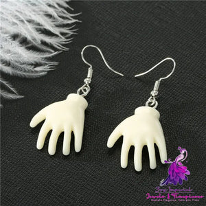 Jewelry Personality Halloween Elf Head Earrings