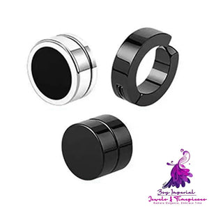 High-grade Stud Earrings Without Pierced Ears For Men