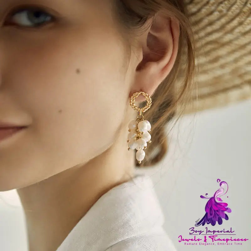 Retro Style Long Earrings