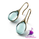 Inlaid Opal Earrings