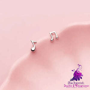 Korean Style Musical Note Earrings