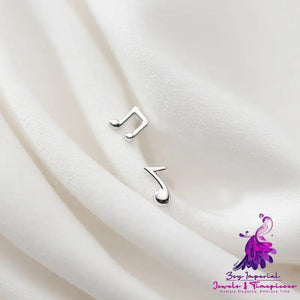 Korean Style Musical Note Earrings