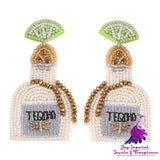 Minority Fashion Personalized Tequila Bottle Long Bead