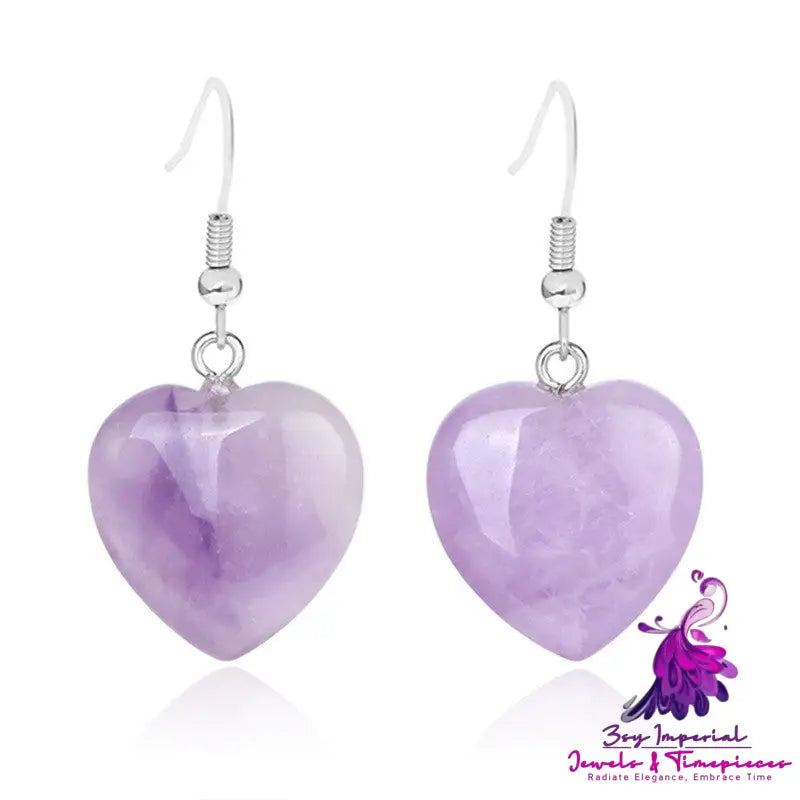 Valentine’s Day Love Heart-shaped Earrings