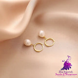 Fashionable Natural Pearl Earrings