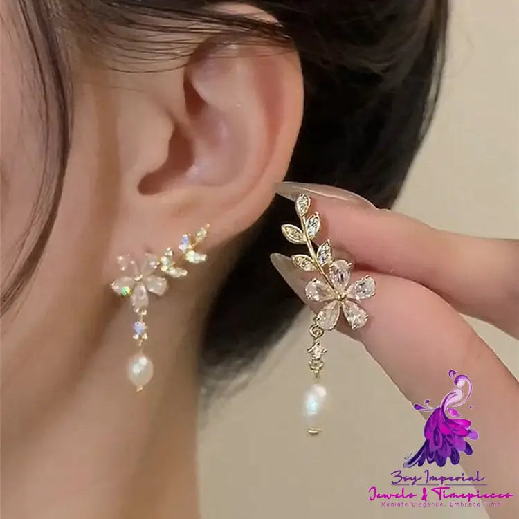 Premium Tassel Pearl Earrings