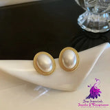 Retro Baroque Pearl Earrings