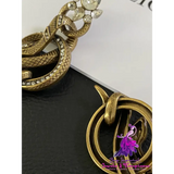 Retro Exaggerated Snake Earrings