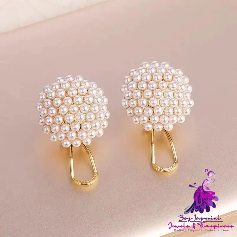 Rice Grain Pearl Earrings