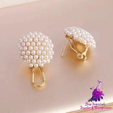 Rice Grain Pearl Earrings